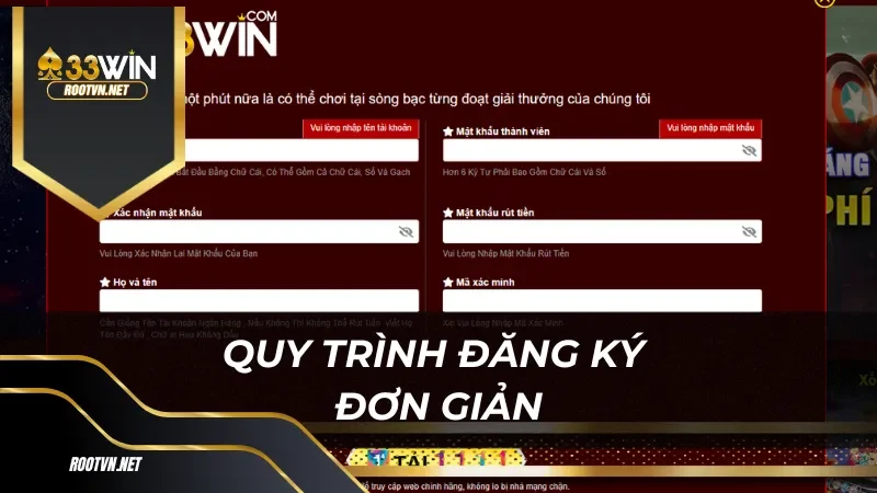 Vì Sao Nên Tạo Tài Khoản Tại 33WIN?